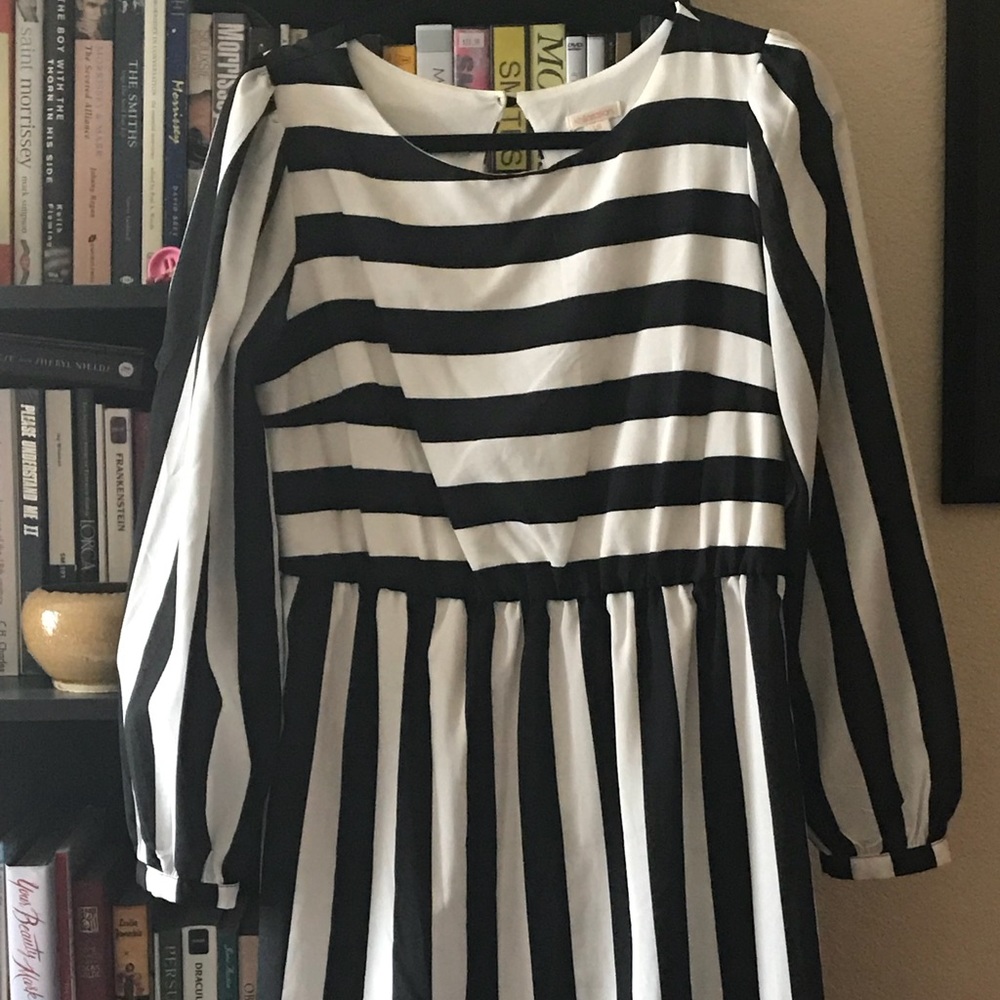Xhilaration L/S stripe dress